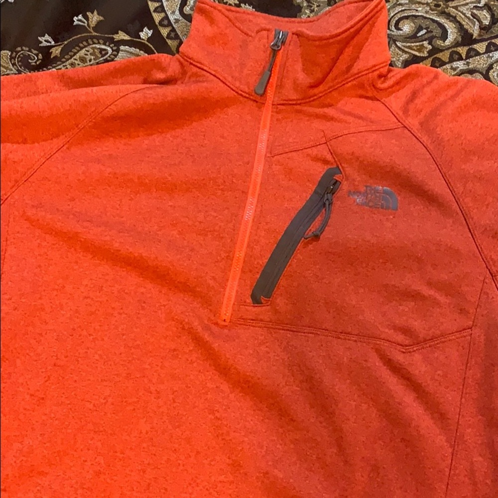 North face zip up long sleeve